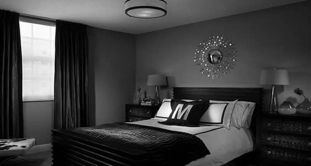Black and Grey Bedroom Ideas